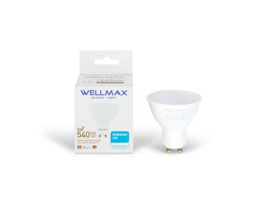 Żarówka LED GU10 6 W barwa neutralna