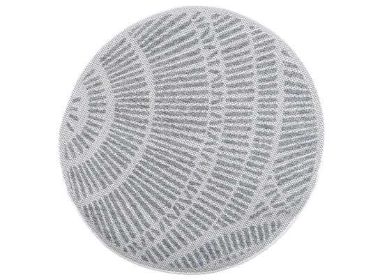 Dywan Clyde 120 cm koło koła szary