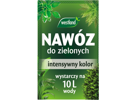 Nawóz krystaliczny do roślin zielonych saszetka 10 g Westland