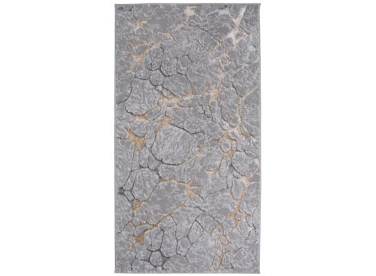 Dywan Plush 160 x 230 cm marmur szary