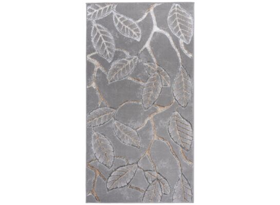 Dywan Plush 120 x 170 cm liście szary