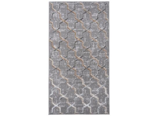 Dywan Plush 200 x 300 cm geometria szary