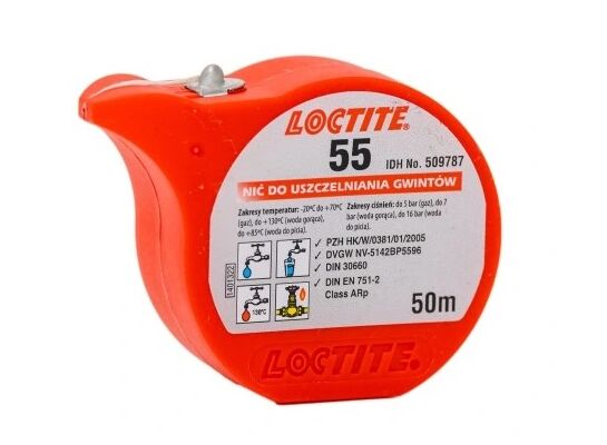 Nitka uszczelniająca do gwintów 50 m LOCTITE