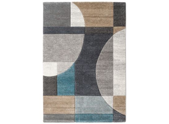 Dywan Diamond New 120 x 160 cm geometria niebiesko-beżowy