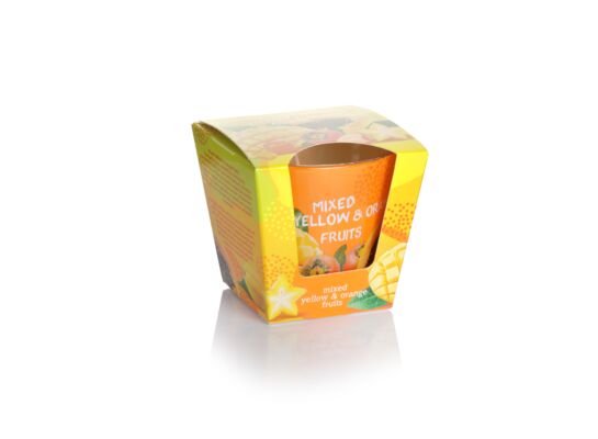 Świeca zapachowa w szkle Tropical Twist Yellow 115 g