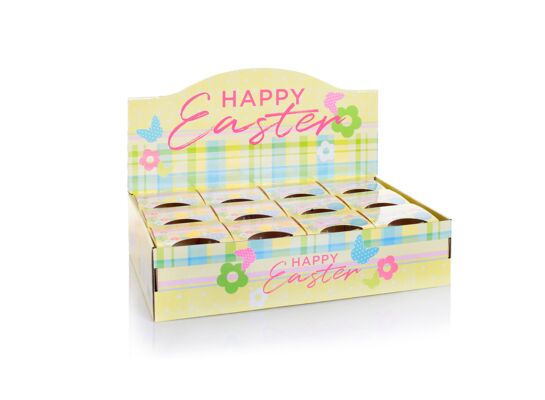 Świeca zapachowa w szkle Happy Easter 115 g 12 szt. mix wzorów