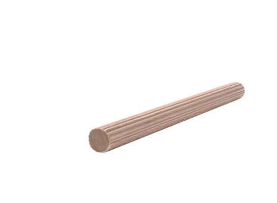 Wałek ryflowany buk 6 x 1000 mm