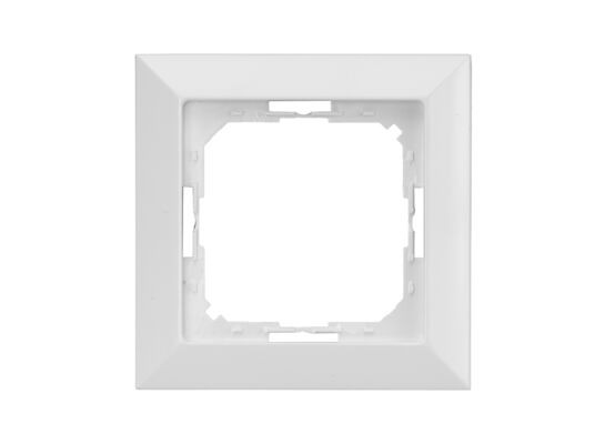 Ramka pojedyncza PERŁA biały