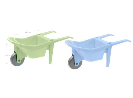 Taczka zabawkowa mix kolorów