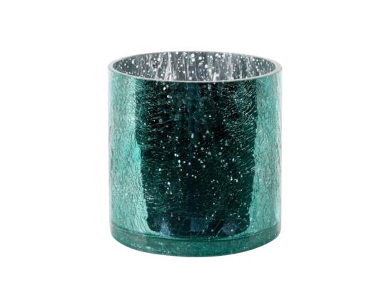 Osłonka dekoracyjna VERRE5/3 12 x 12 cm turkusowy