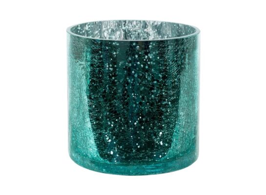 Osłonka dekoracyjna VERRE5/4 15 x 15 cm turkusowy
