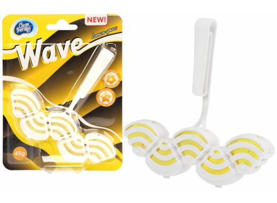 Kostka toaletowa Wave 45 g Lemon grass Clean Therapy