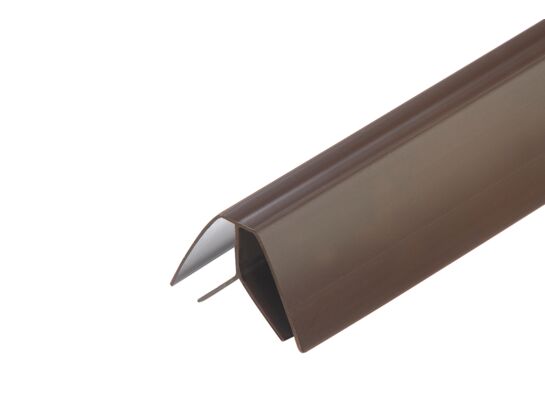 Listwa kątowa wewnętrzna do paneli ściennych PVC 3 m brązowa Cezar