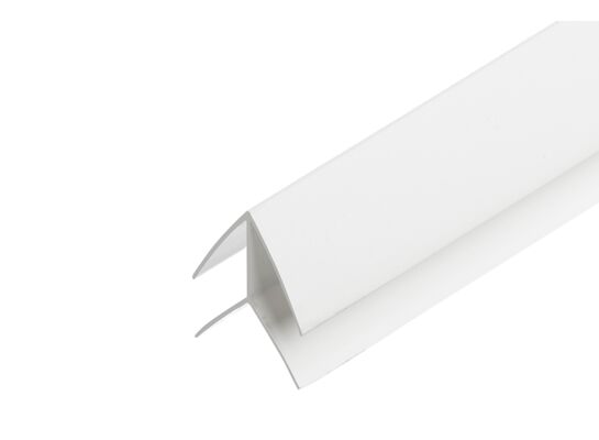 Listwa kątowa zewnętrzna do paneli ściennych PVC 3 m biała Cezar