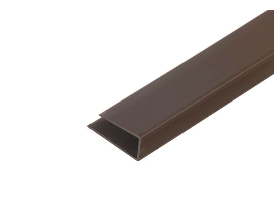 Listwa startowa do paneli ściennych PVC 3 m brązowa Cezar