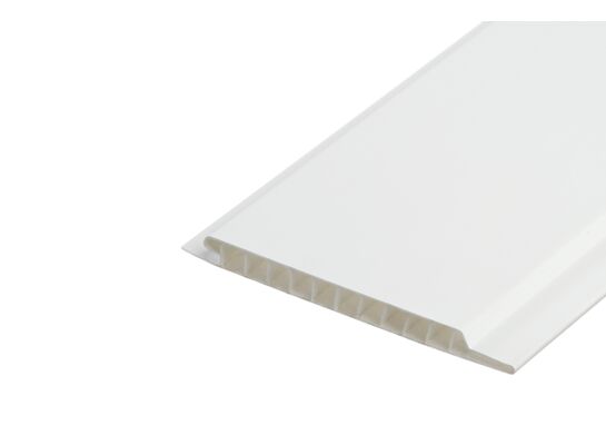 Podbitka dachowa panel ścienny PVC 10 x 260 cm biały Cezar
