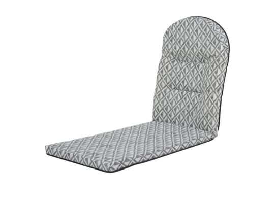 Poduszka na fotel Arizona z podnóżkiem romby 162 x 49 cm