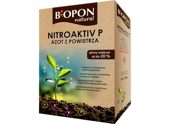 Nitroaktiv P azot z powietrza 40 g BOPON NATURAL