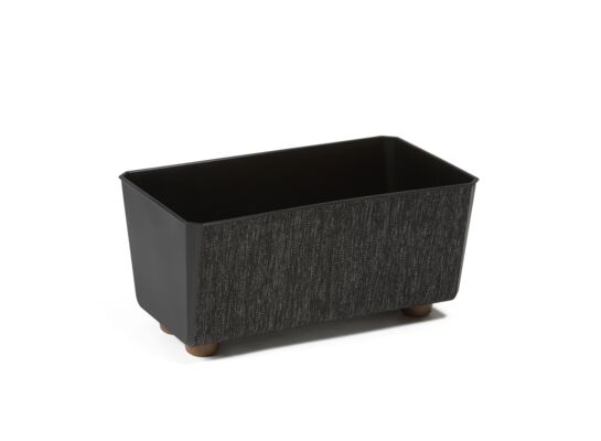 Skrzynka Saga textil 28,5 x 17 cm czarny