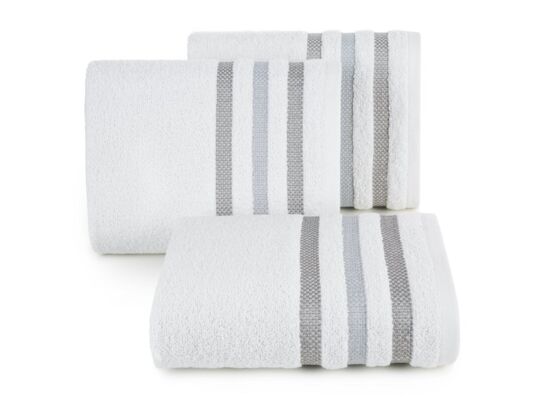 Ręcznik kąpielowy Gracja 30 x 50 cm biały