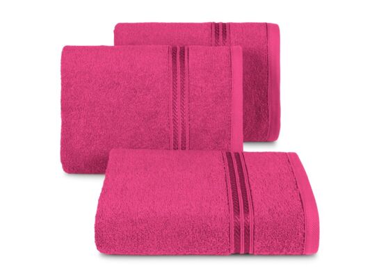 Ręcznik frotte Lori 50 x 90 cm różowy