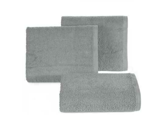 Ręcznik kąpielowy gładki 70 x 140 cm stalowy
