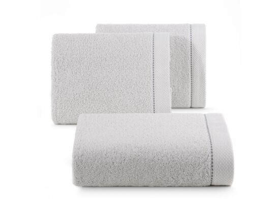 Ręcznik Daisy 50 x 90 cm jasnoszary