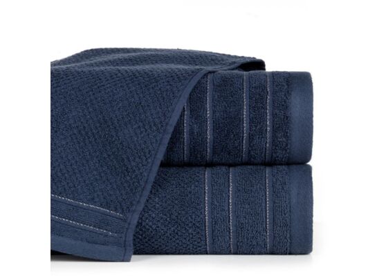 Ręcznik kąpielowy Glory 70 x 140 cm granatowy