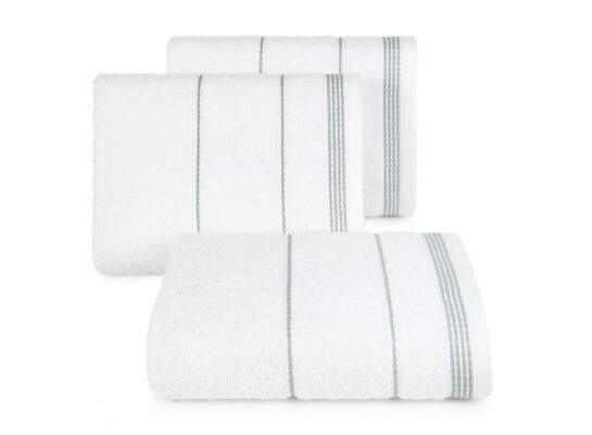 Ręcznik kąpielowy Mira 70 x 140 cm biały