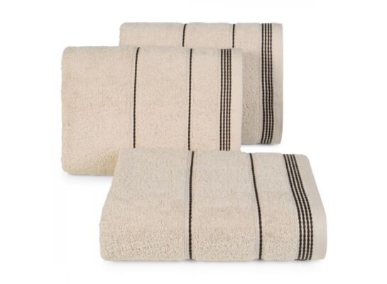 Ręcznik kąpielowy Mira 50 x 90 cm beżowy