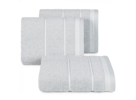 Ręcznik kąpielowy Mira 50 x 90 cm jasnopopielaty