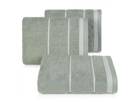 Ręcznik kąpielowy Mira 50 x 90 cm stalowy
