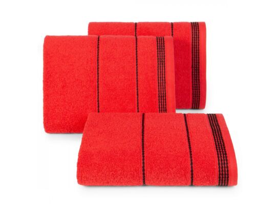 Ręcznik kąpielowy Mira 70 x 140 cm czerwony