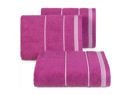 Ręcznik kąpielowy Mira 50 x 90 cm fioletowy