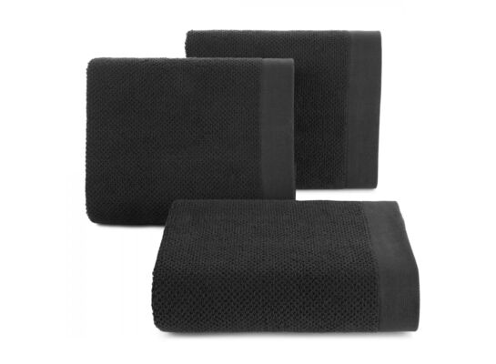 Ręcznik Riso 50 x 90 cm czarny