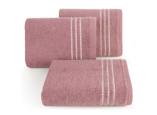 Ręcznik kąpielowy Fiore 70 x 140 cm liliowy