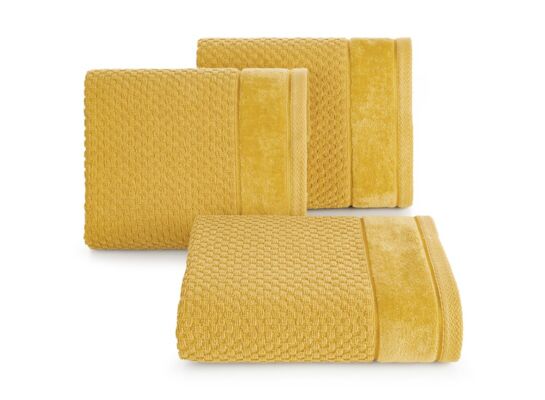 Ręcznik Frida 70 x 140 cm musztardowy