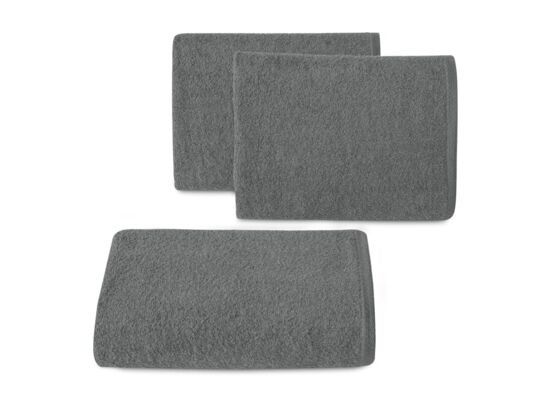 Ręcznik kąpielowy gładki 30 x 50 cm stalowy