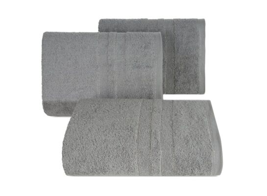 Ręcznik bawełniany Gala 50 x 90 cm srebrny