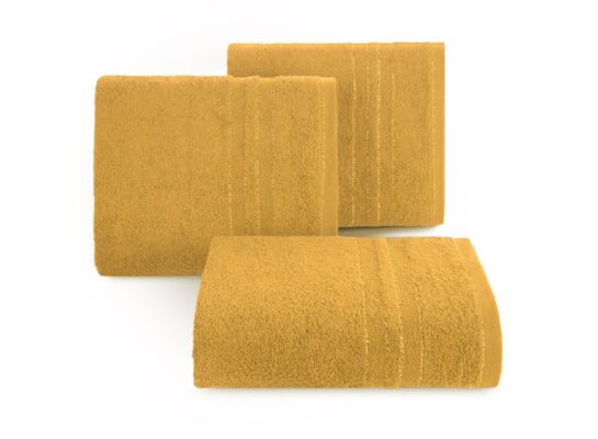 Ręcznik bawełniany Gala 50 x 90 cm musztardowy