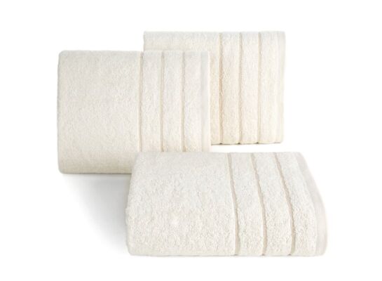 Ręcznik bawełniany Dali 50 x 90 cm kremowy