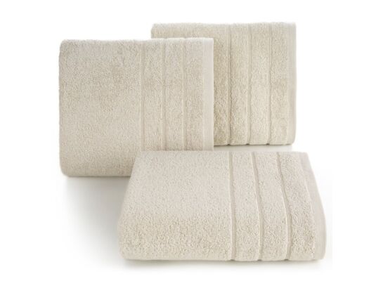 Ręcznik bawełniany Dali 70 x 140 cm beżowy