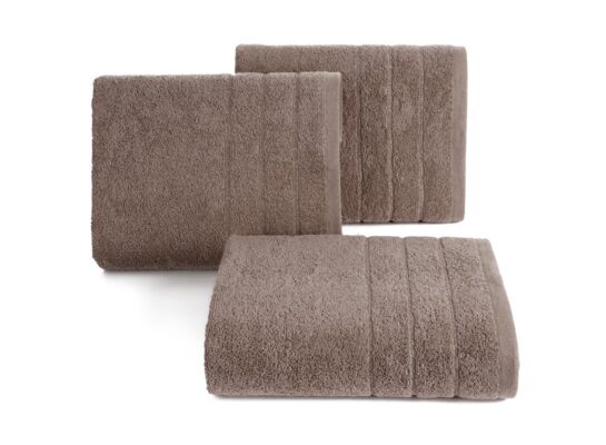 Ręcznik bawełniany Dali 50 x 90 cm jasnobrązowy