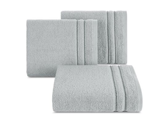 Ręcznik bawełniany Emina 30 x 50 cm srebrny