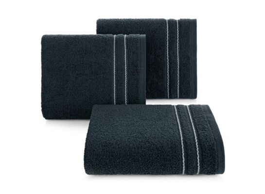 Ręcznik bawełniany Emina 30 x 50 cm granatowy