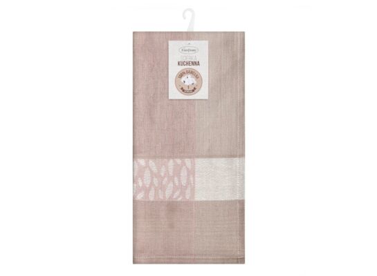 Ściereczka kuchenna Leaf 50 x 70 cm pudrowy róż