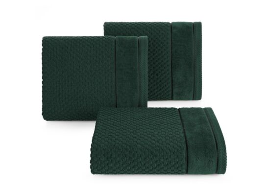 Ręcznik Frida 50 x 90 cm ciemnozielony