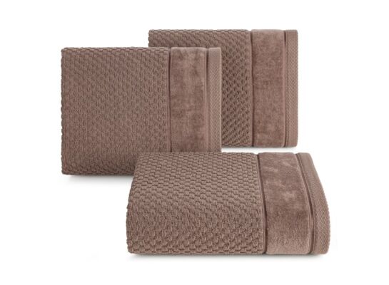 Ręcznik Frida 30 x 50 cm jasnobrązowy