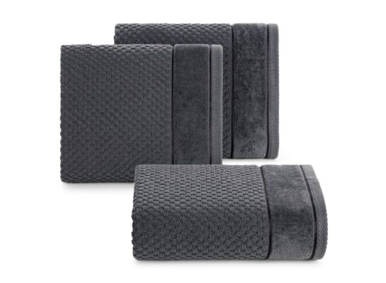 Ręcznik Frida 50 x 90 cm grafitowy