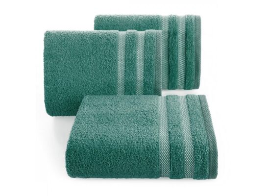 Ręcznik kąpielowy Riki 30 x 50 cm ciemnozielony